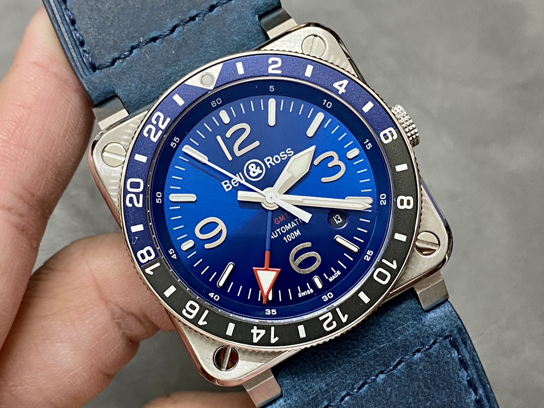 Bell & Ross BR 03 93-BL-STSCA Blue - Replica Factory