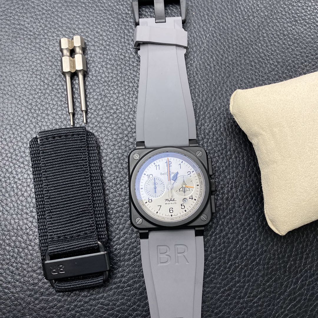 Bell Ross BR 03-94 Chronograph Grey Dial - Replica Factory