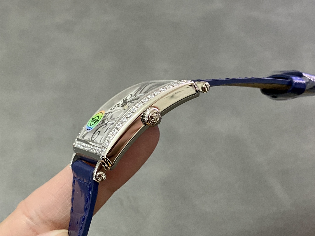 Franck Muller Long Island Quartz Diamond Blue Dial 952QZD1R(AC) - DB - Replica Factory