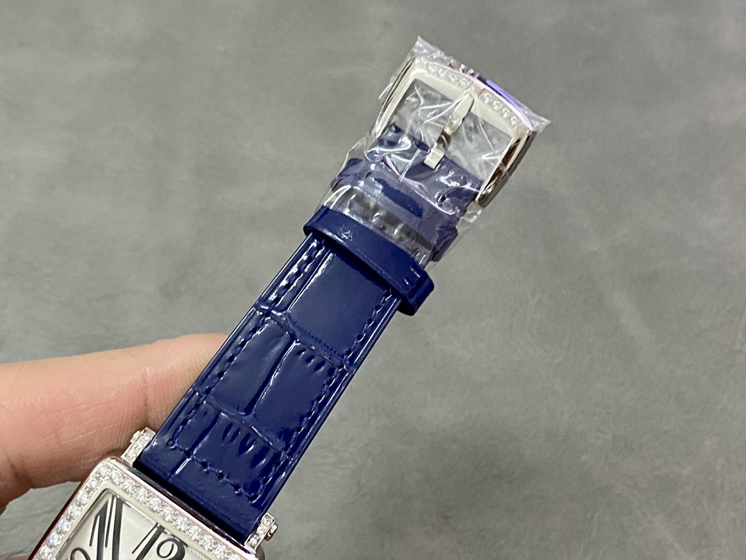 Franck Muller Long Island Quartz Diamond Blue Dial 952QZD1R(AC) - DB - Replica Factory