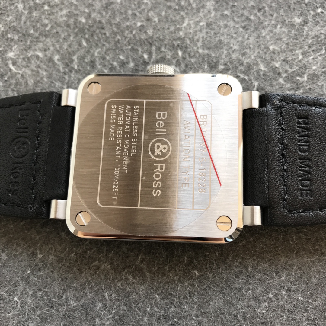 Bell & Ross INSTRUMENTS series BR0397-BL-SISCA2 Black - Replica Factory