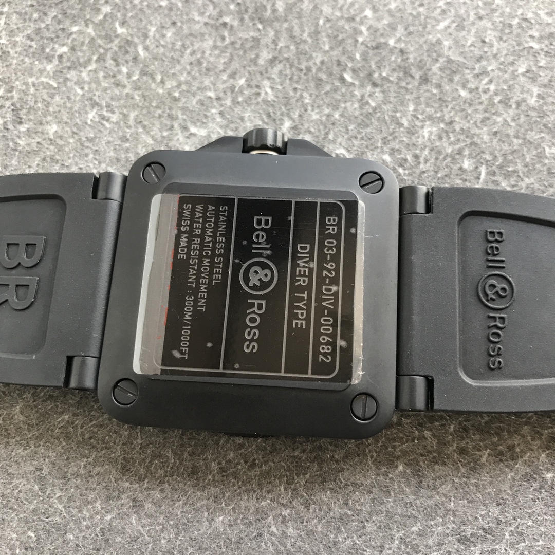 Bell & Ross Br 03 - 92 Diver Full Lum Watch - Replica Factory