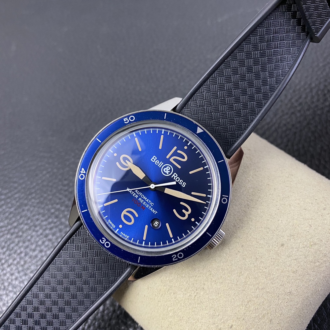 Bell & Ross INSTRUMENTS series BR123-BL-SISCA2 - Replica Factory