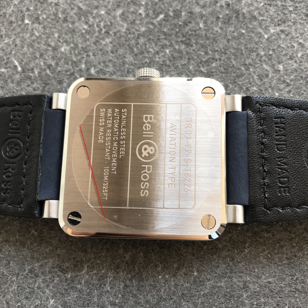 Bell & Ross INSTRUMENTS series BR0397-BL-SISCA2 Blue - Replica Factory