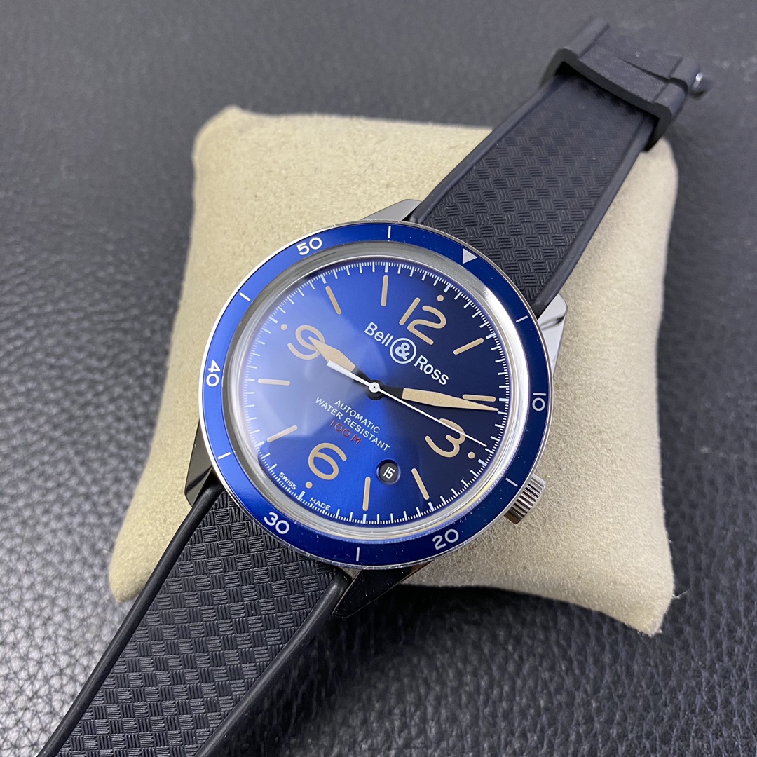 Bell & Ross INSTRUMENTS series BR123-BL-SISCA2 - Replica Factory