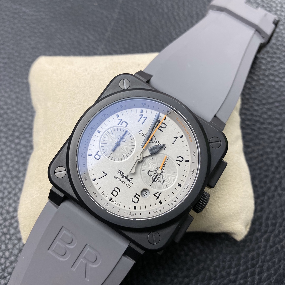 Bell Ross BR 03-94 Chronograph Grey Dial - Replica Factory