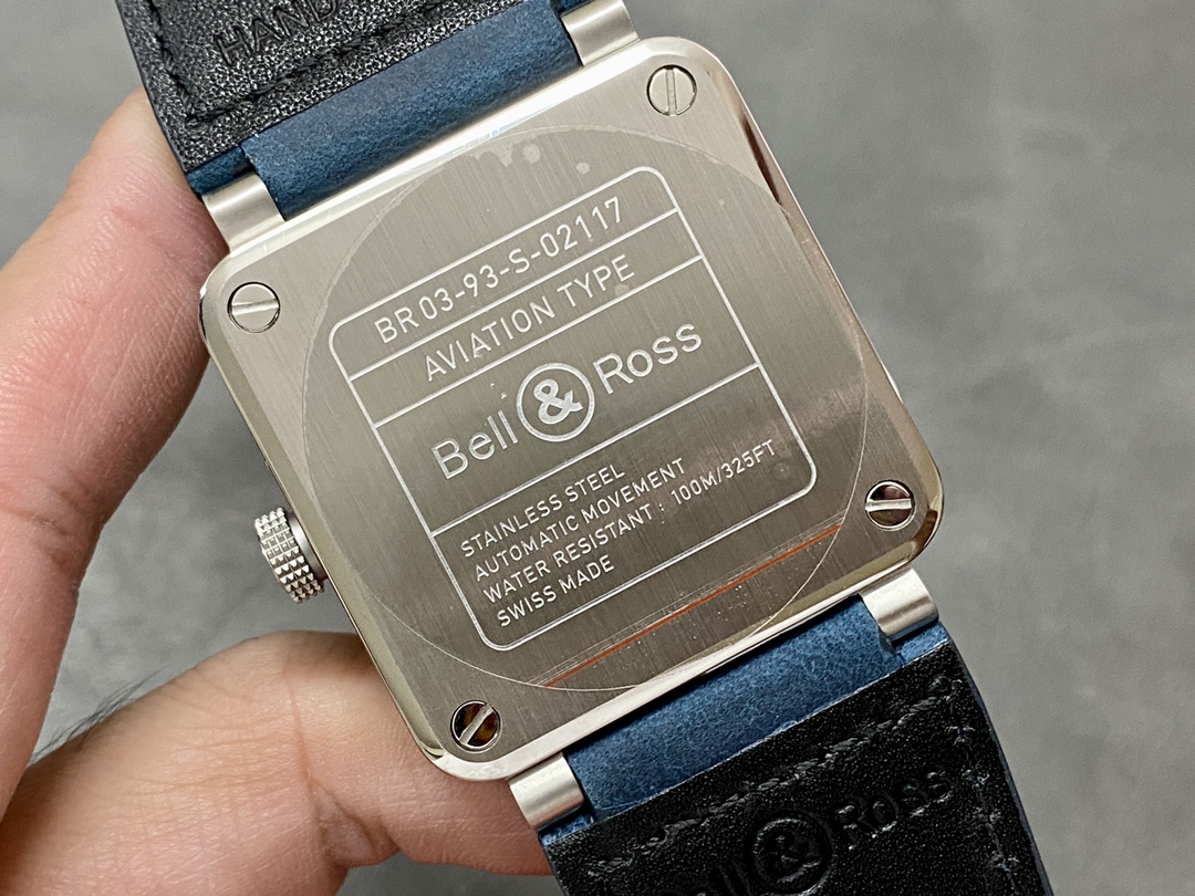 Bell & Ross BR 03 93-BL-STSCA Blue - Replica Factory