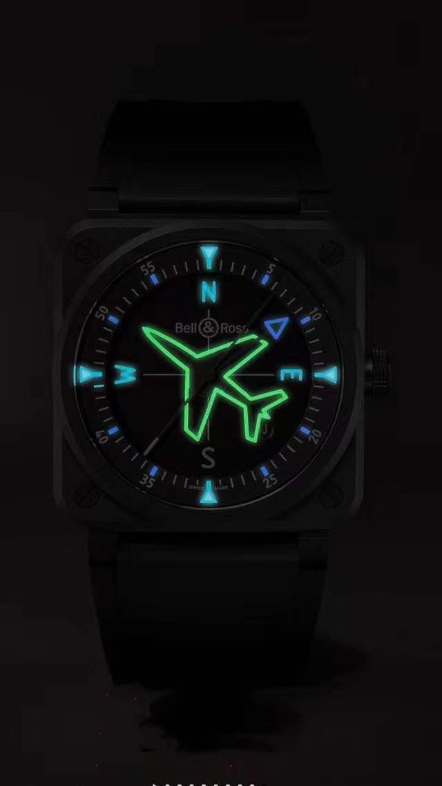 Bell & Ross BR 03 Gyrocompass Square Pilot - Replica Factory