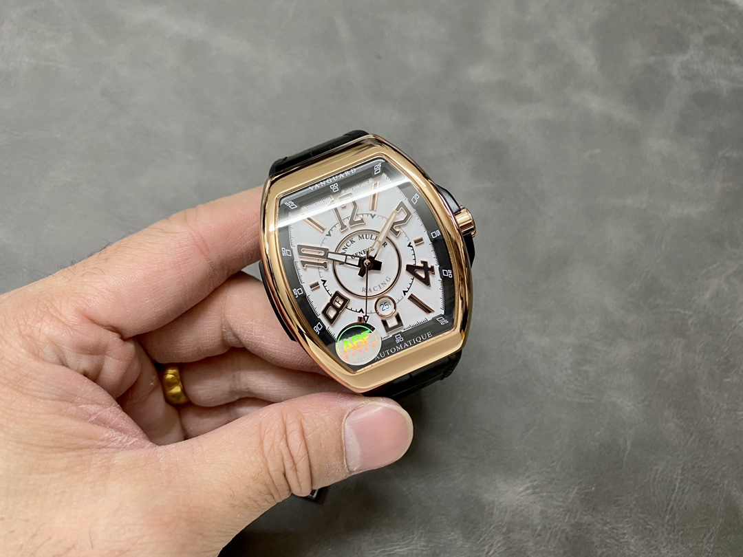 Franck Muller Vanguard Racing Automatic 45SCRCINGWHTGLD - Replica Factory