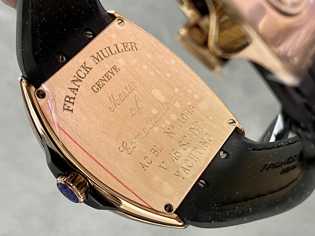 Franck Muller Vanguard Racing Automatic 45SCRCINGWHTGLD - Replica Factory