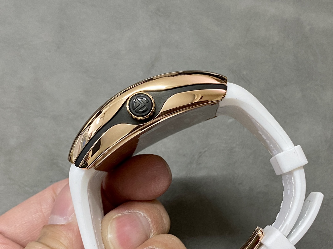 Franck Muller Vanguard Date Rose Gold V 45 SC DT 5N BC - Replica Factory