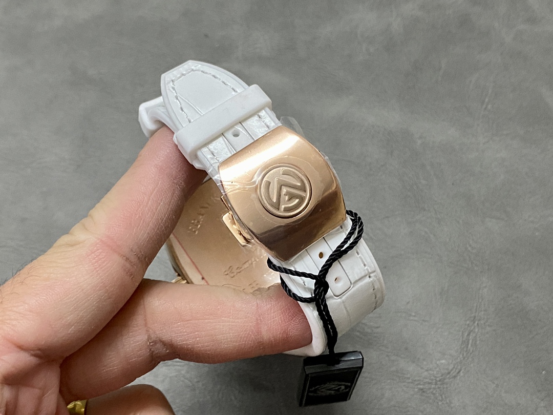 Franck Muller Vanguard Date Rose Gold V 45 SC DT 5N BC - Replica Factory