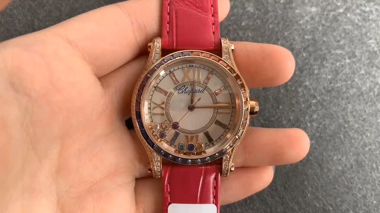 Chopard Happy Sport 18K Rose Gold 274891-5025 - Replica Factory