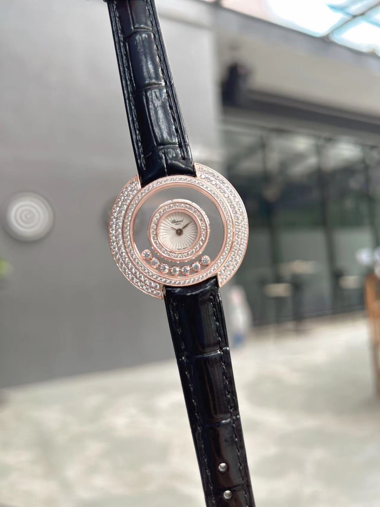 Chopard Happy Diamonds Quartz Womens 209426-1201 - Replica Factory