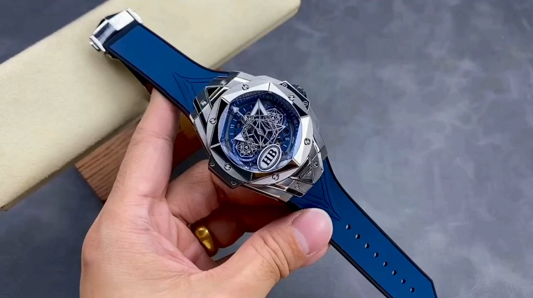 Hublot Big Bang Sang Bleu II Titanium 418.NX.5107.RX.MXM20 - Replica Factory