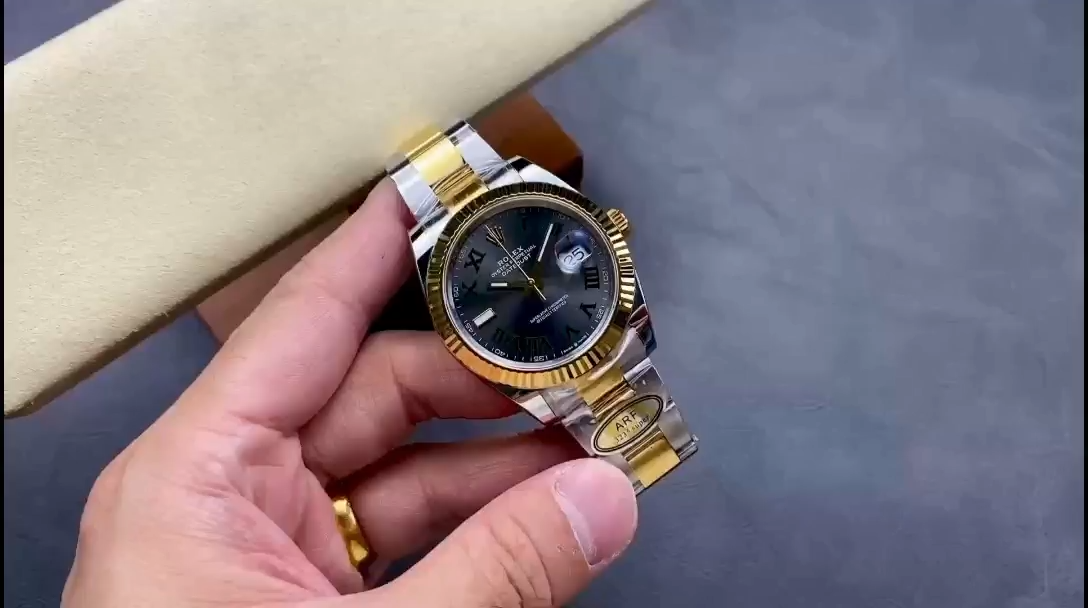 Rolex Datejust Grey Two Tone M126333 0019 41mm Mens - Replica Factory