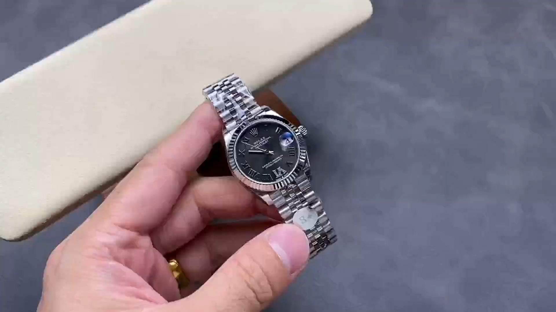 Rolex Datejust 31 278274 0022 Oystersteel and White Gold Womens Watch - Replica Factory