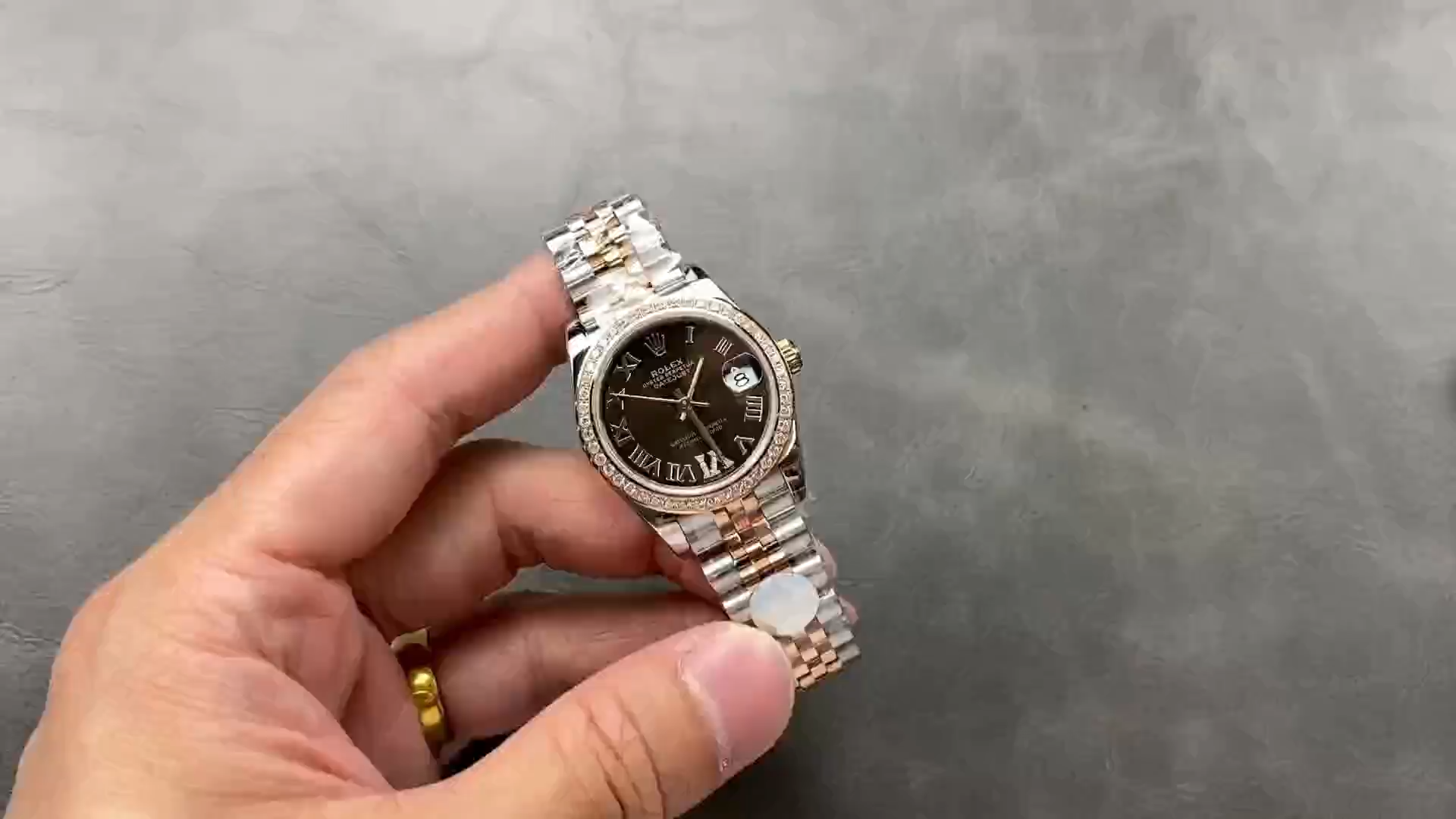 Rolex Datejust 278381RBR 0006 Chocolate Dial 31mm Women's Watch - Replica Factory