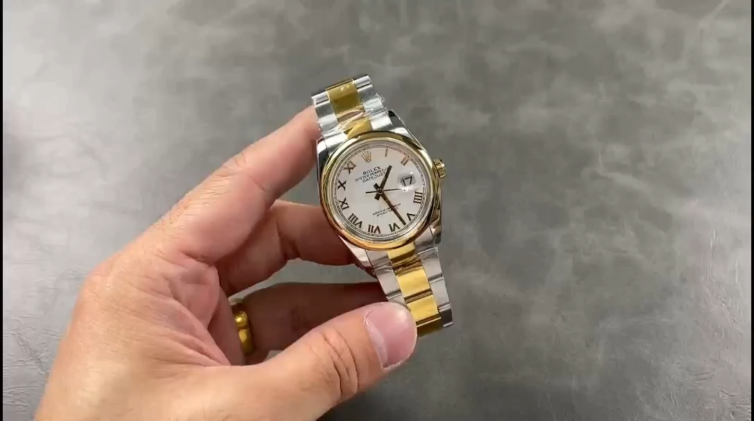 Rolex Datejust 36 White Dial Roman Numerals 126203 0030 Replica Watch - Replica Factory