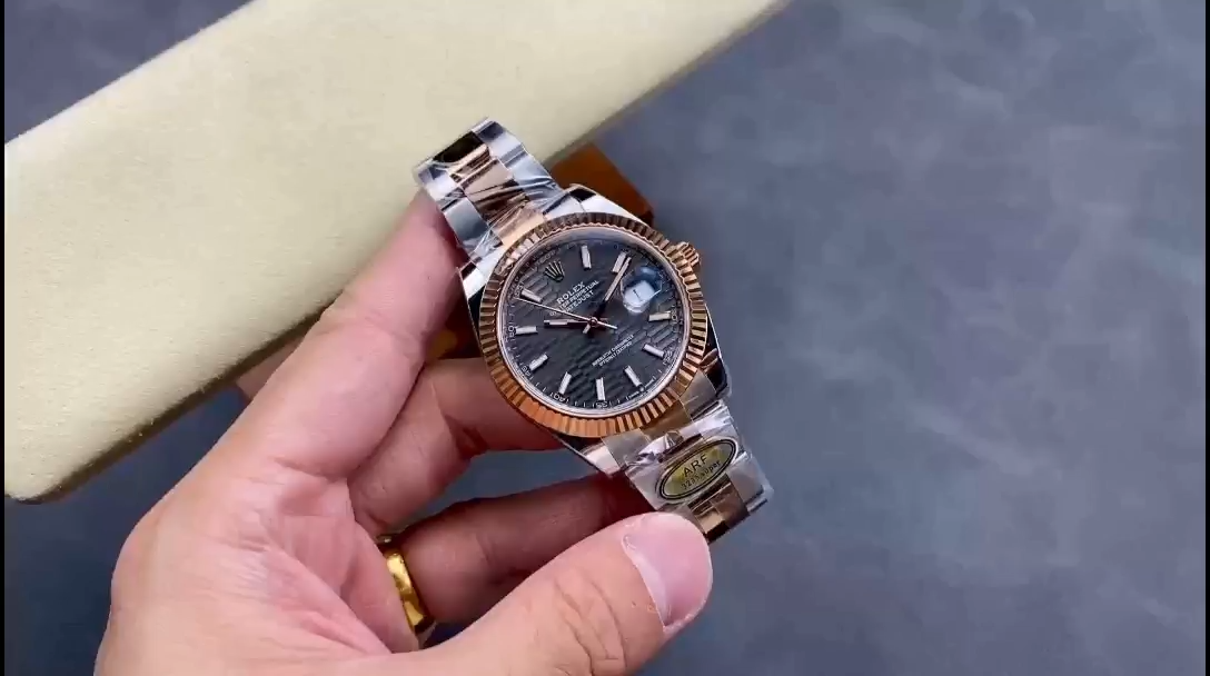 Rolex Datejust 41 Everose Gold & Stainless Steel 126331 0019 Men's Watch - Replica Factory