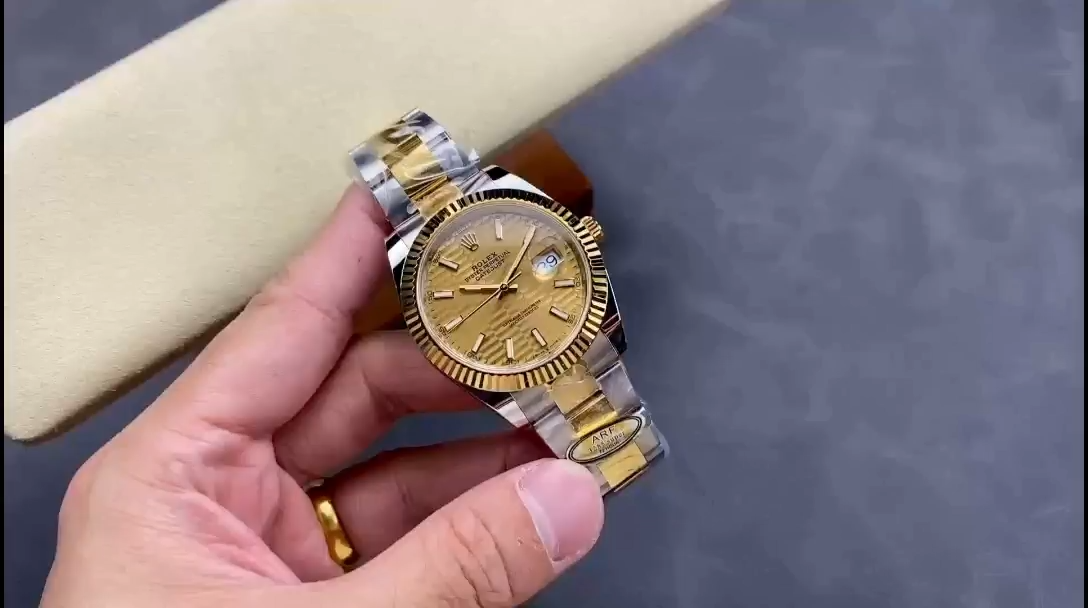 Rolex Datejust 41 Oystersteel & 18K Yellow Gold 126333 0021 Men's Watch - Replica Factory