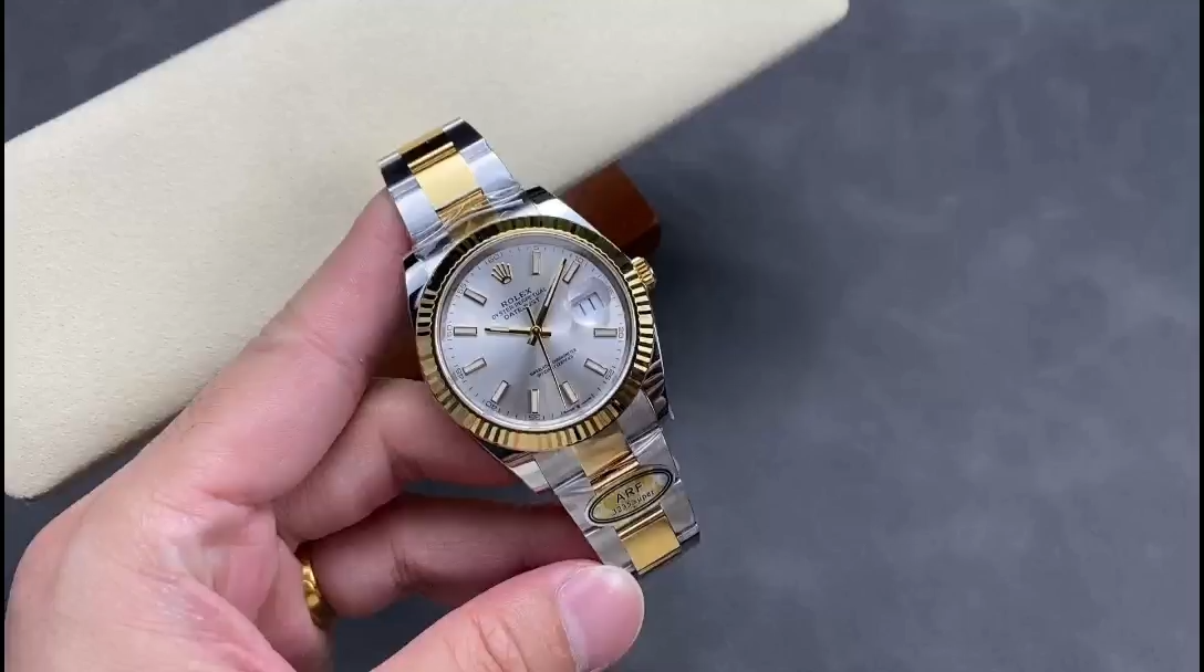 Rolex Datejust 41 Oystersteel Silver Dial M126333 0001 Men's Watch - Replica Factory