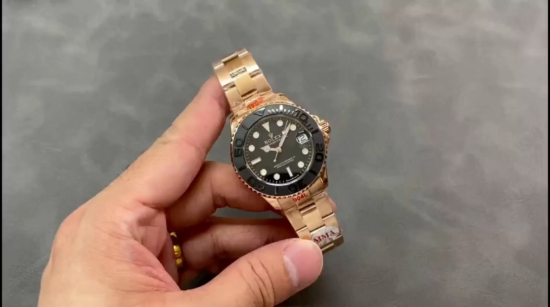 Rolex Yacht Master 37mm Black Dial Oyster Bracelet m268655 Watch - Video