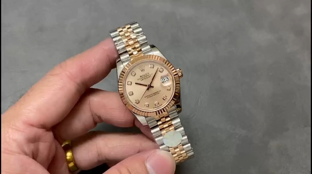 Rolex Datejust 31 Rose Diamond Dial M278271 0024 Women's Watch