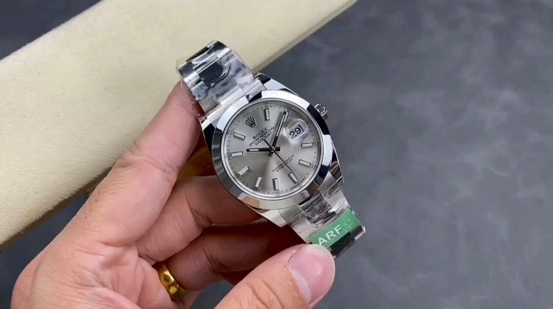 Rolex Datejust 41 Silver Dial 126300 0003 Silver Men's Watch - Replica Factory