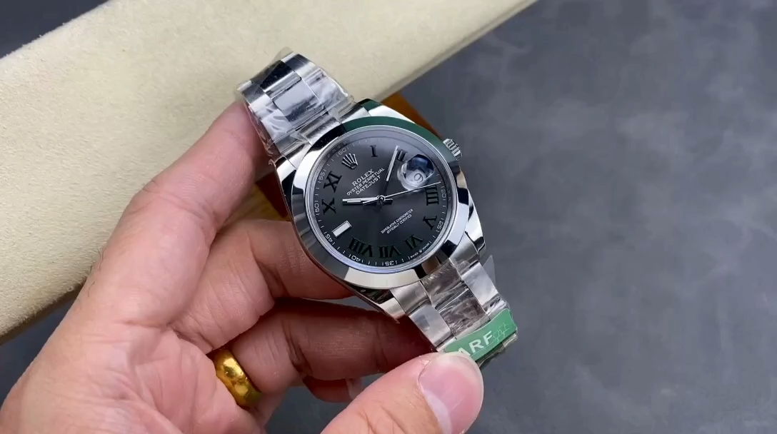 Rolex Datejust 41 Oyster Stainless Steel Slate M126300 0013 Men's Watch - Replica Factory