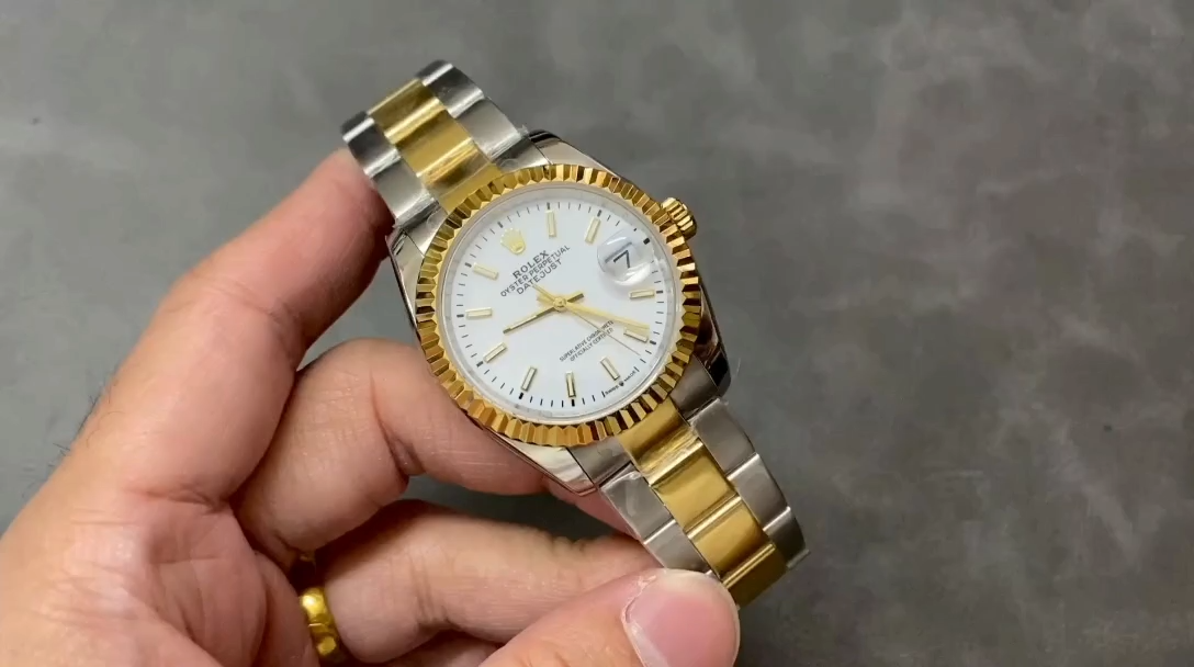 Rolex Datejust 126233 0020 White Index Dial 36MM Unisex Replica Watch - Replica Factory