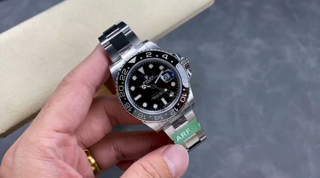 Rolex GMT-Master II 40mm Black Bezel 116710LN Men's Watch - Video