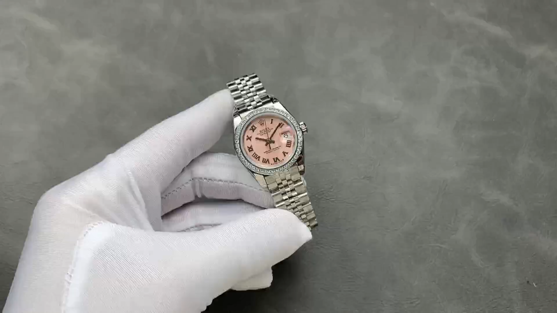 Rolex Datejust 28 Pink Roman Jubilee 279384RBR 0005 Women's Watch - Replica Factory