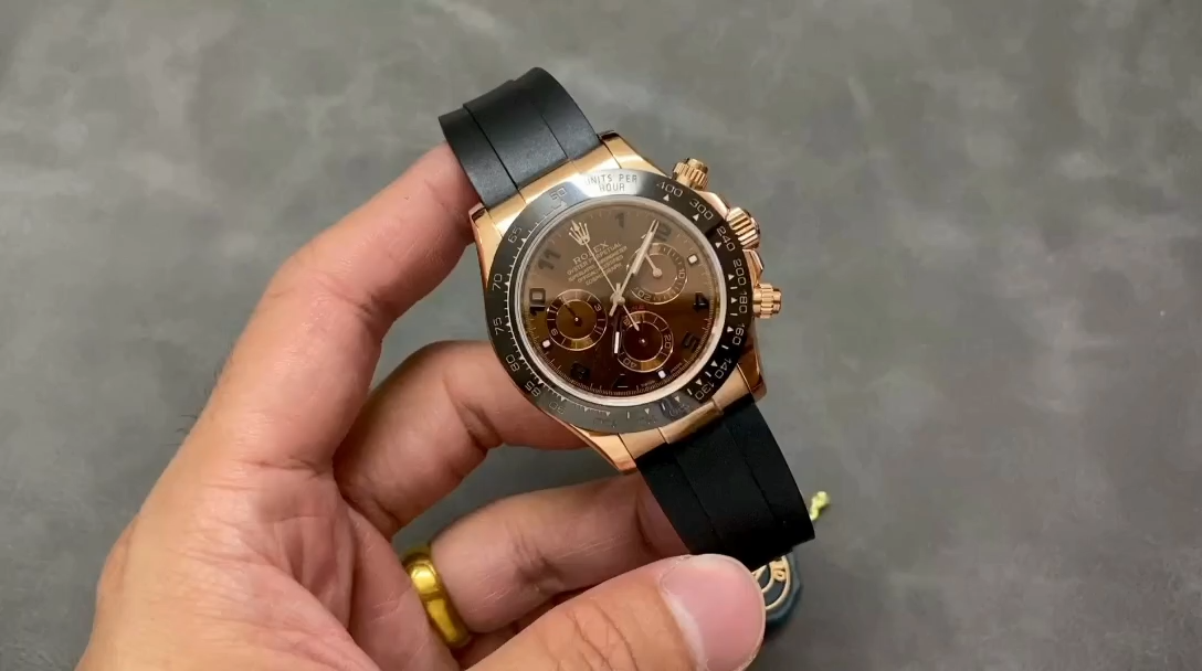 Rolex Cosmograph Daytona 116515LN Chocolate Arabic Dial 40mm Mens Replica Watch - Replica Factory