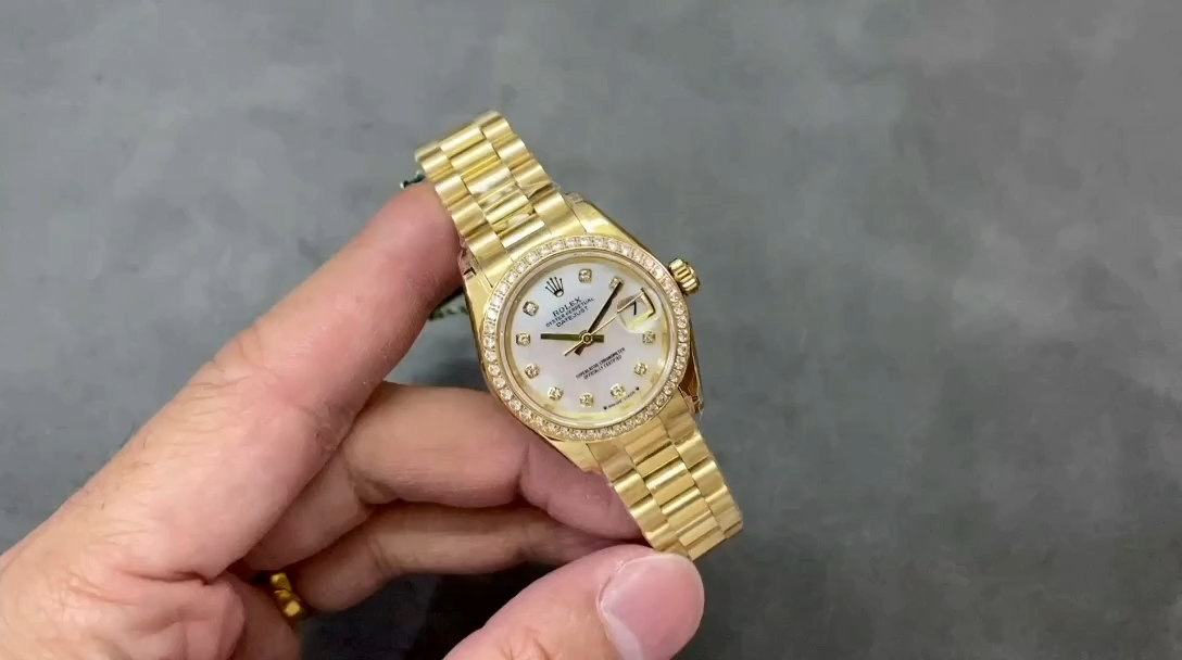 Rolex Datejust 28mm Yellow Gold MOP Dial M279138RBR 0015 Women's Watch - Replica Factory