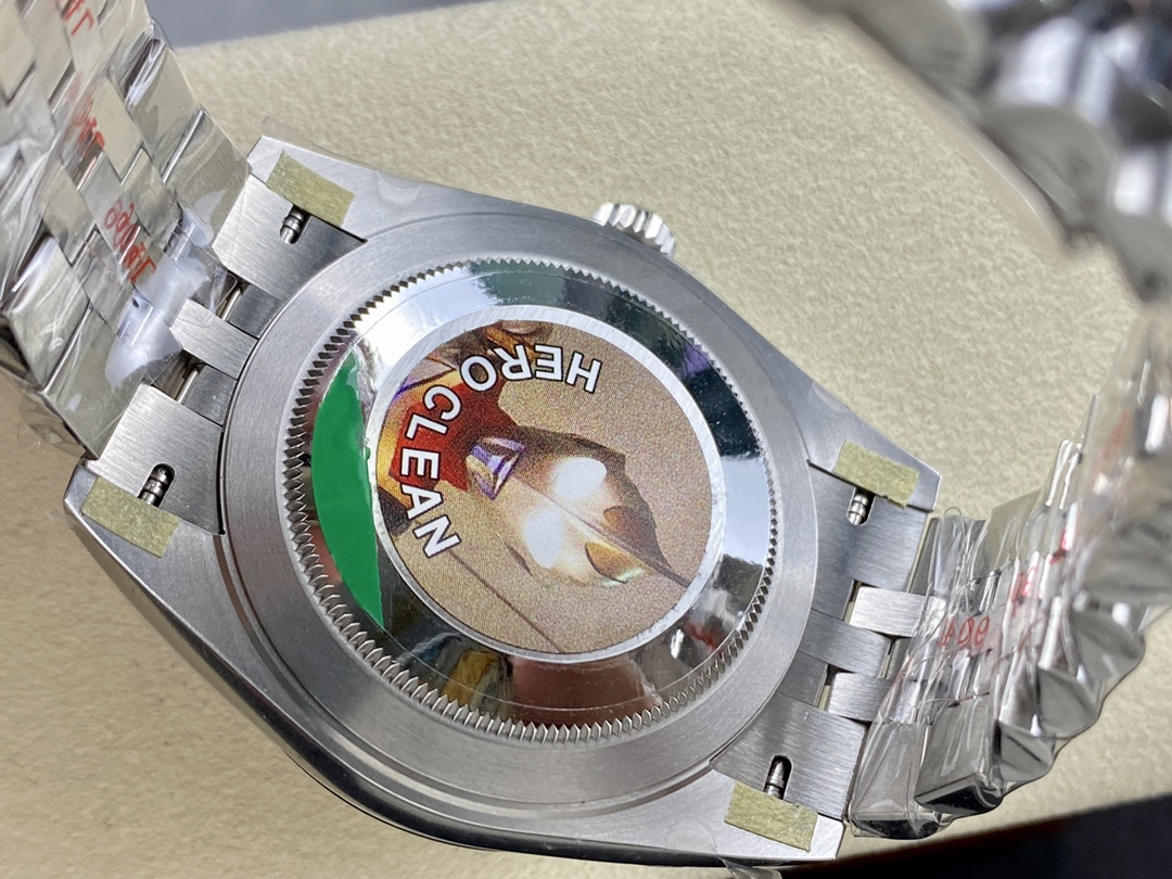 Rolex Datejust Stainless Steel 126284RBR 0019 Black Diamond Jubilee - Replica Factory
