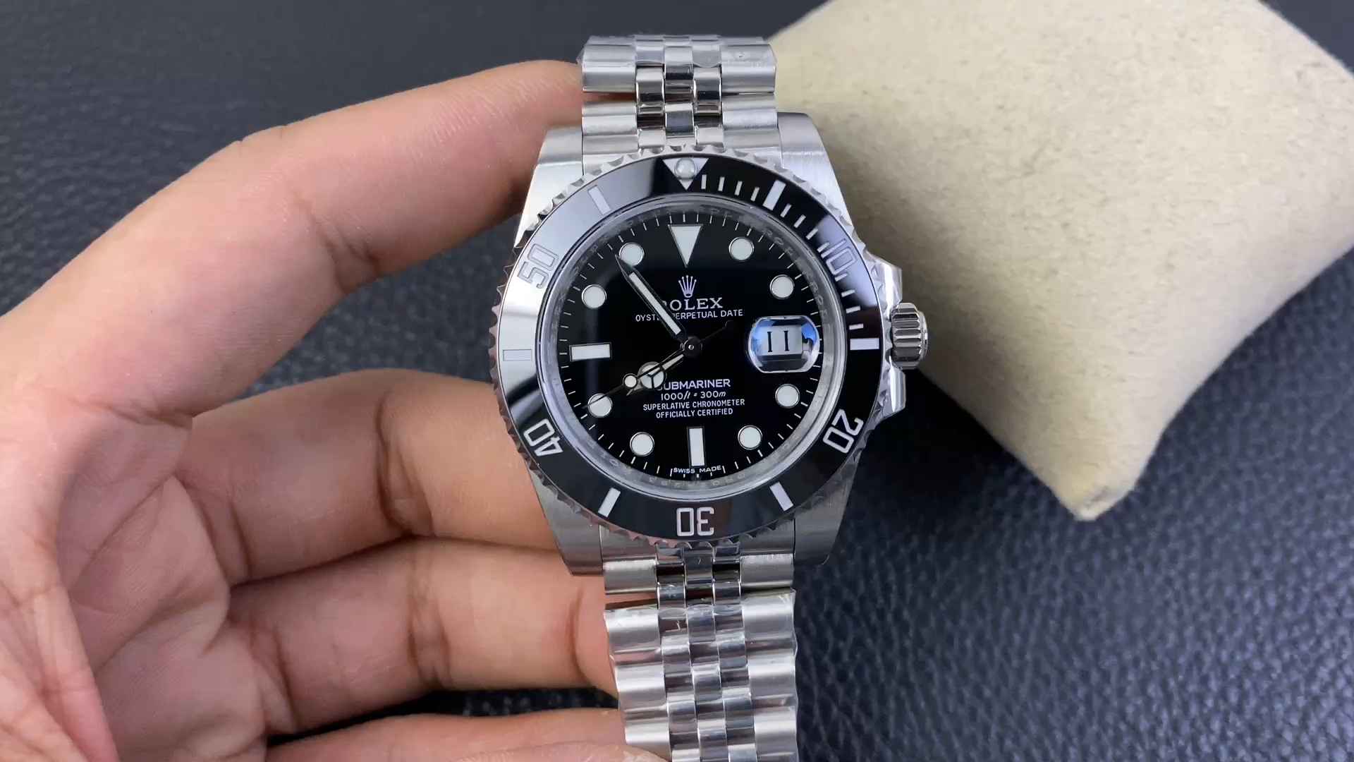 Rolex Submariner 116610 Jubilee Bracelet 40mm Black Dial Men's Diver - Video