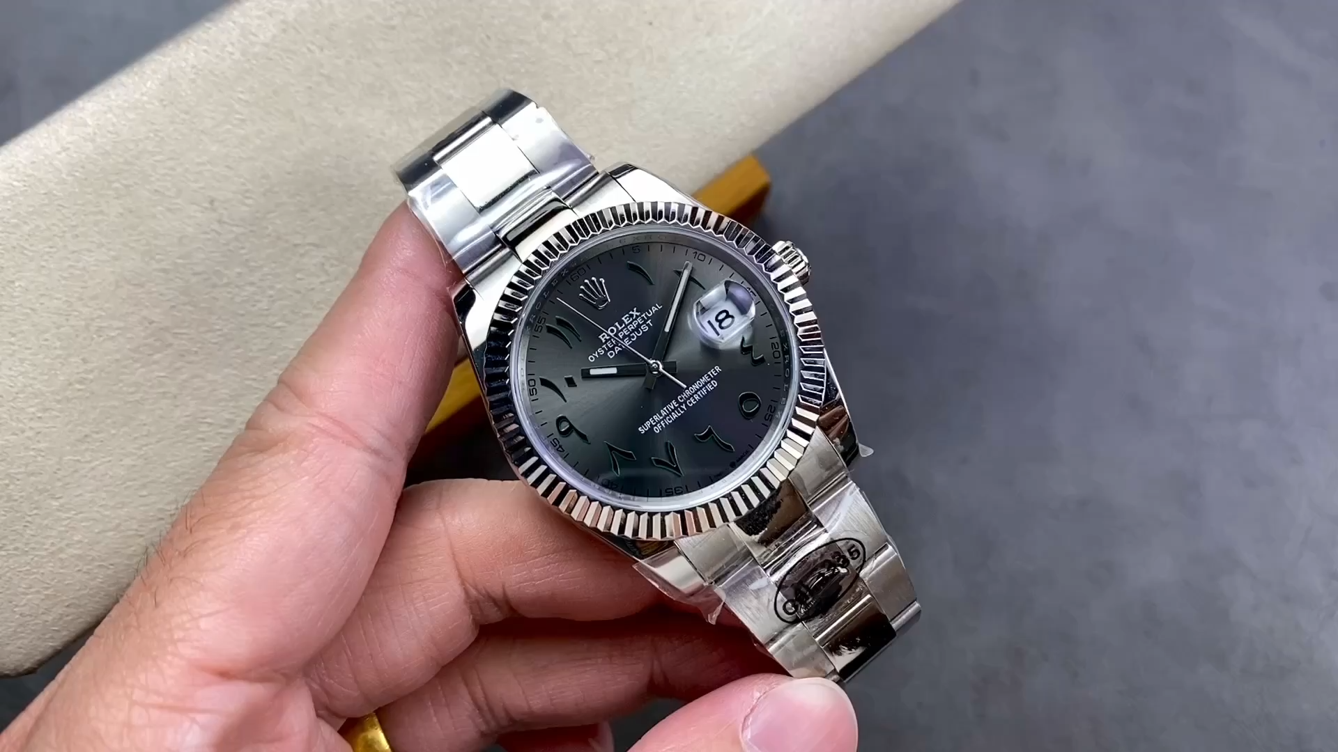 Rolex Datejust 36 DIW Wimbledon Dial Midsize M126234 Unisex Watch - Replica Factory