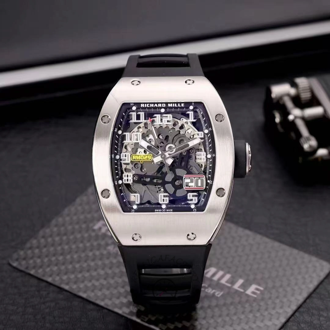 Richard Mille RM 029 Oversized Date Titanium Replica Watch