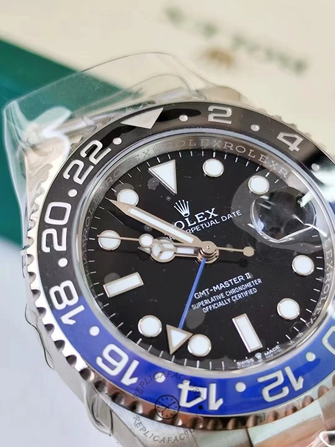 Replica Rolex GMT-Master II 126710BLNR