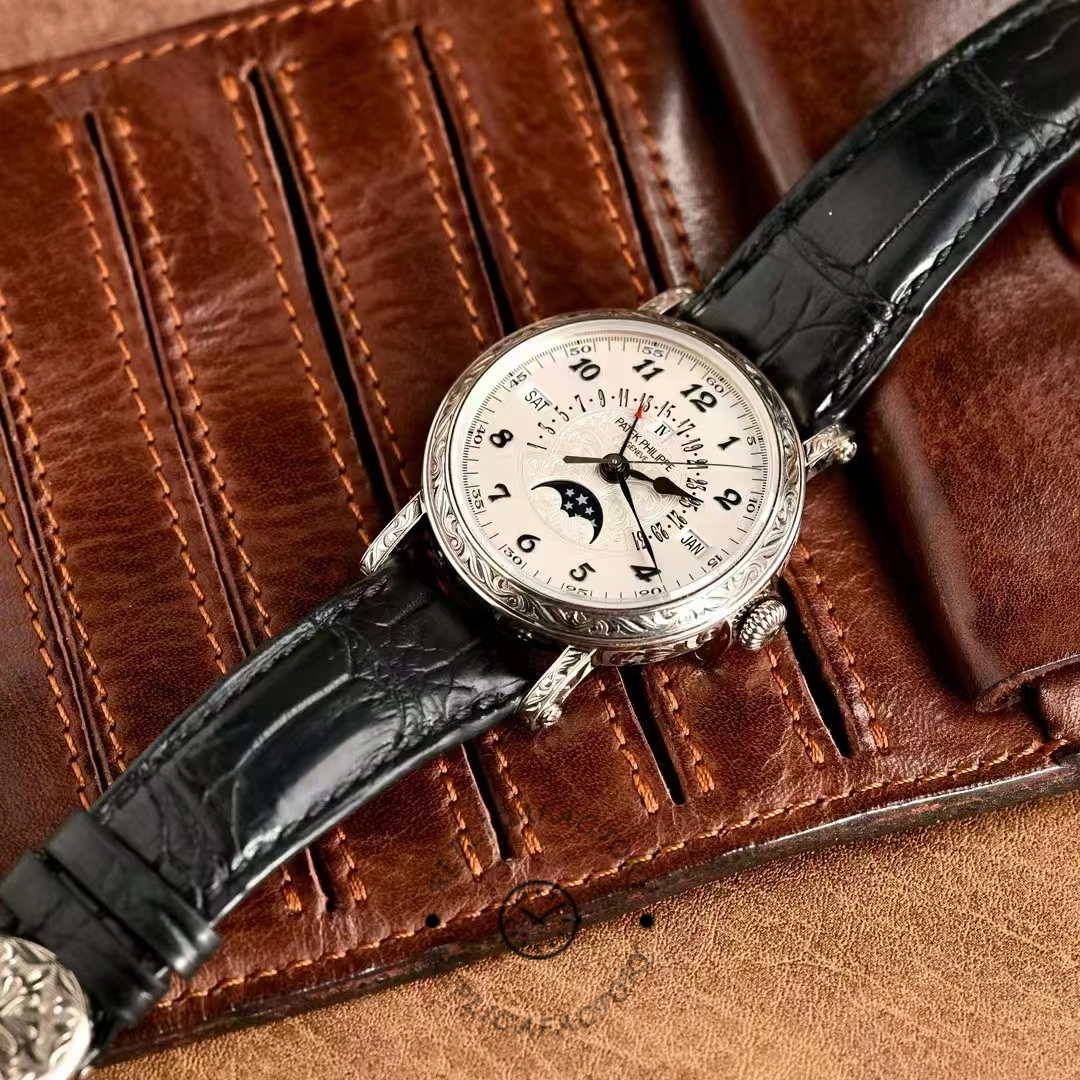 Patek Philippe Grand Complications 5160 500G 001 38mm Unisex Replica Watch - Replica Factory