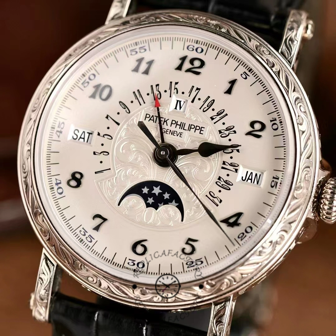 Patek Philippe Grand Complications 5160 500G 001 38mm Unisex Replica Watch - Replica Factory