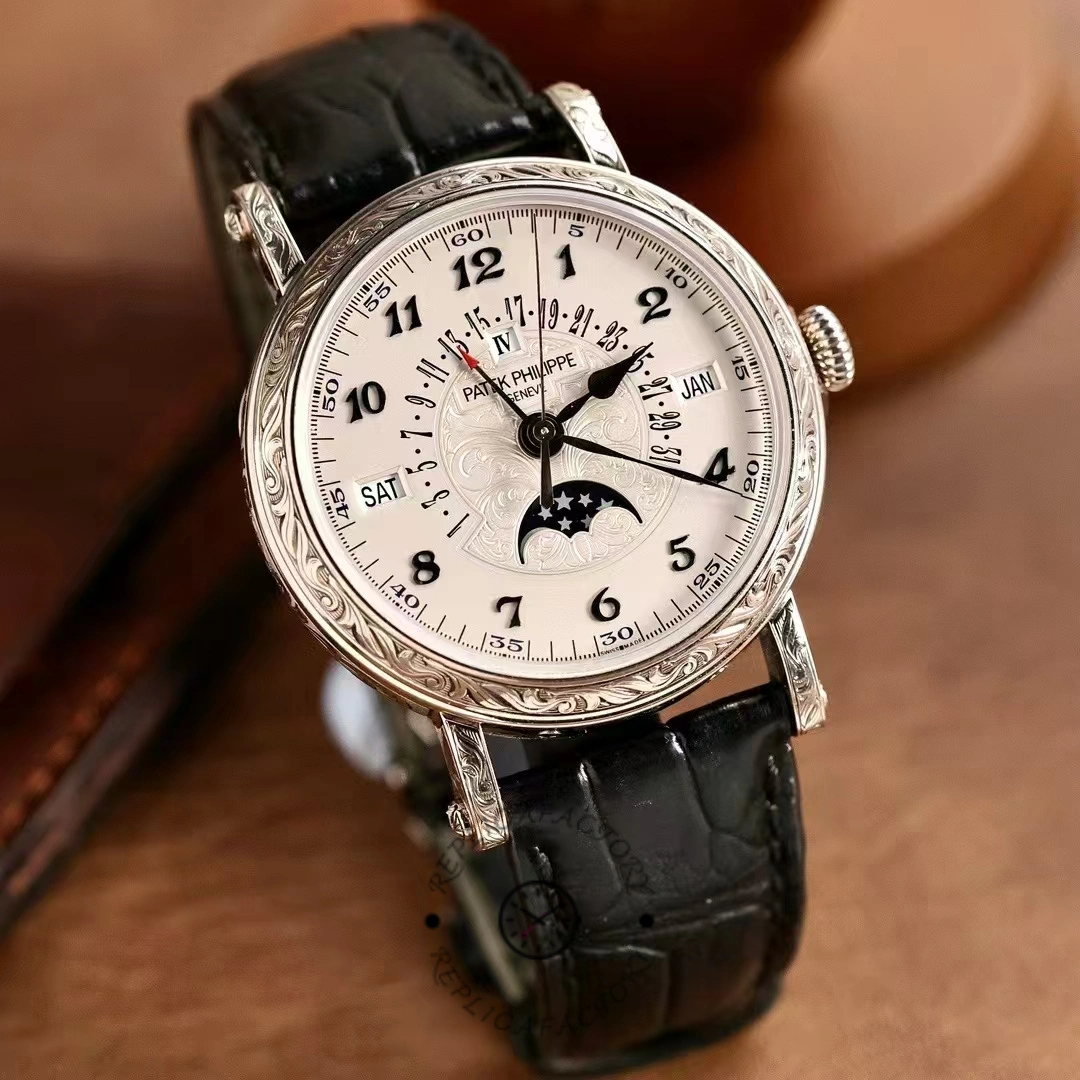Patek Philippe Grand Complications 5160 500G 001 38mm Unisex Replica Watch - Replica Factory