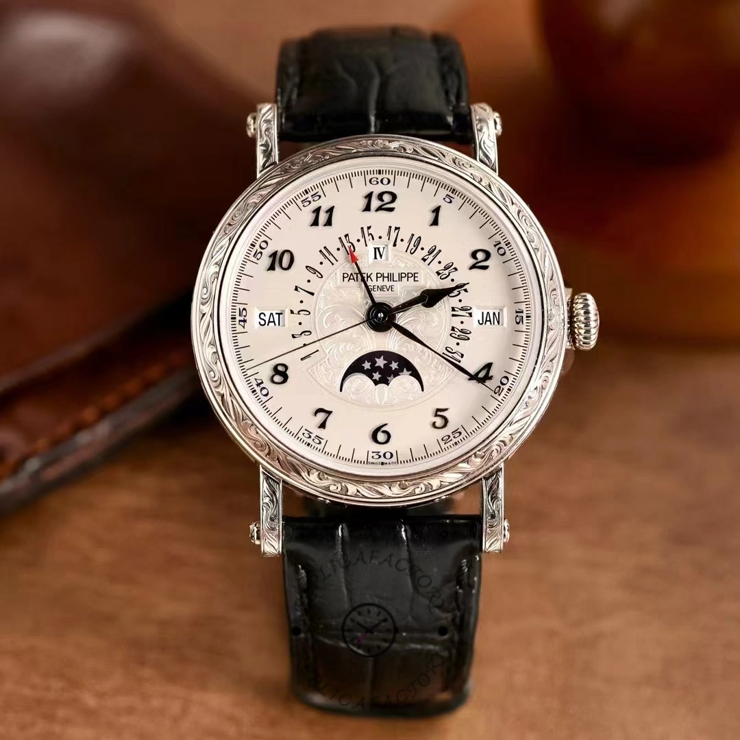 Patek Philippe Grand Complications 5160 500G 001 38mm Unisex Replica Watch - Replica Factory