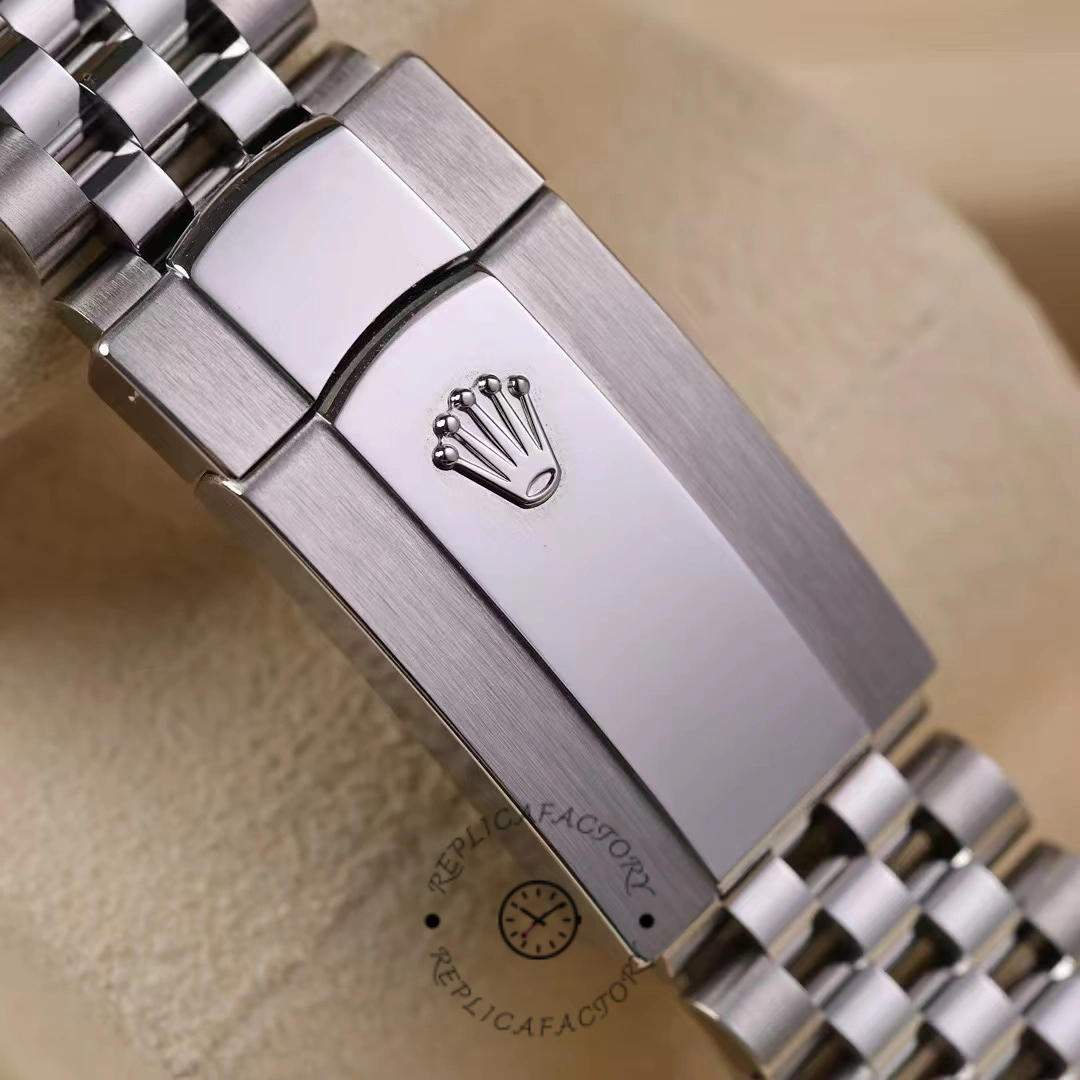 Rolex Datejust Stainless Steel 126284RBR 0019 Black Diamond Jubilee - Replica Factory