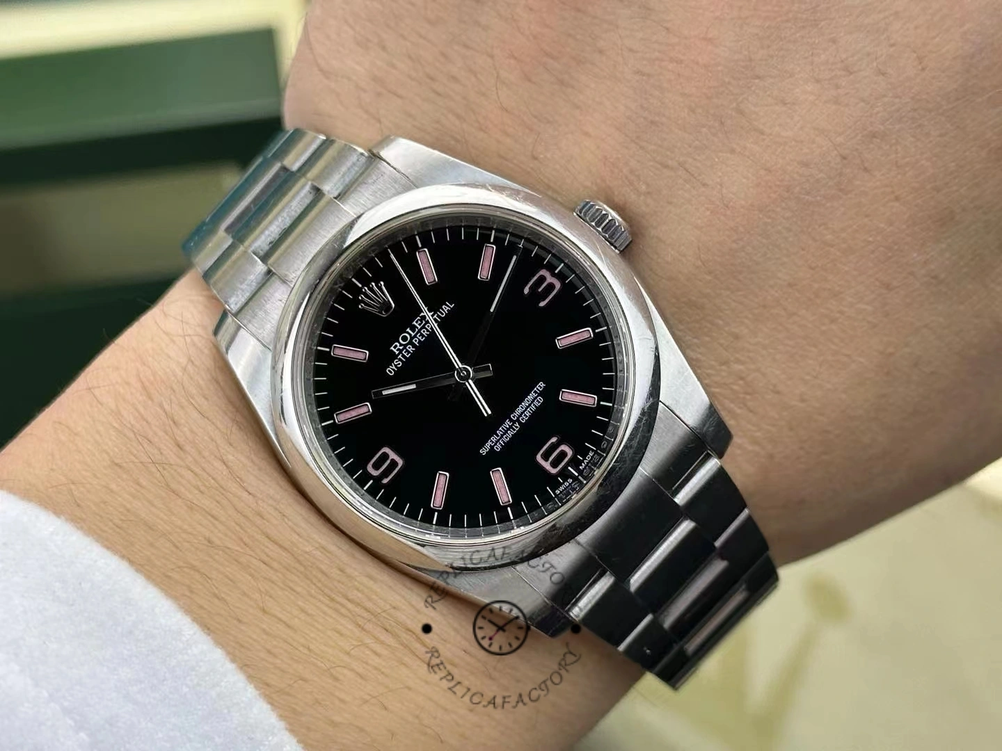 Replica Rolex Oyster Perpetual 116000 Wear