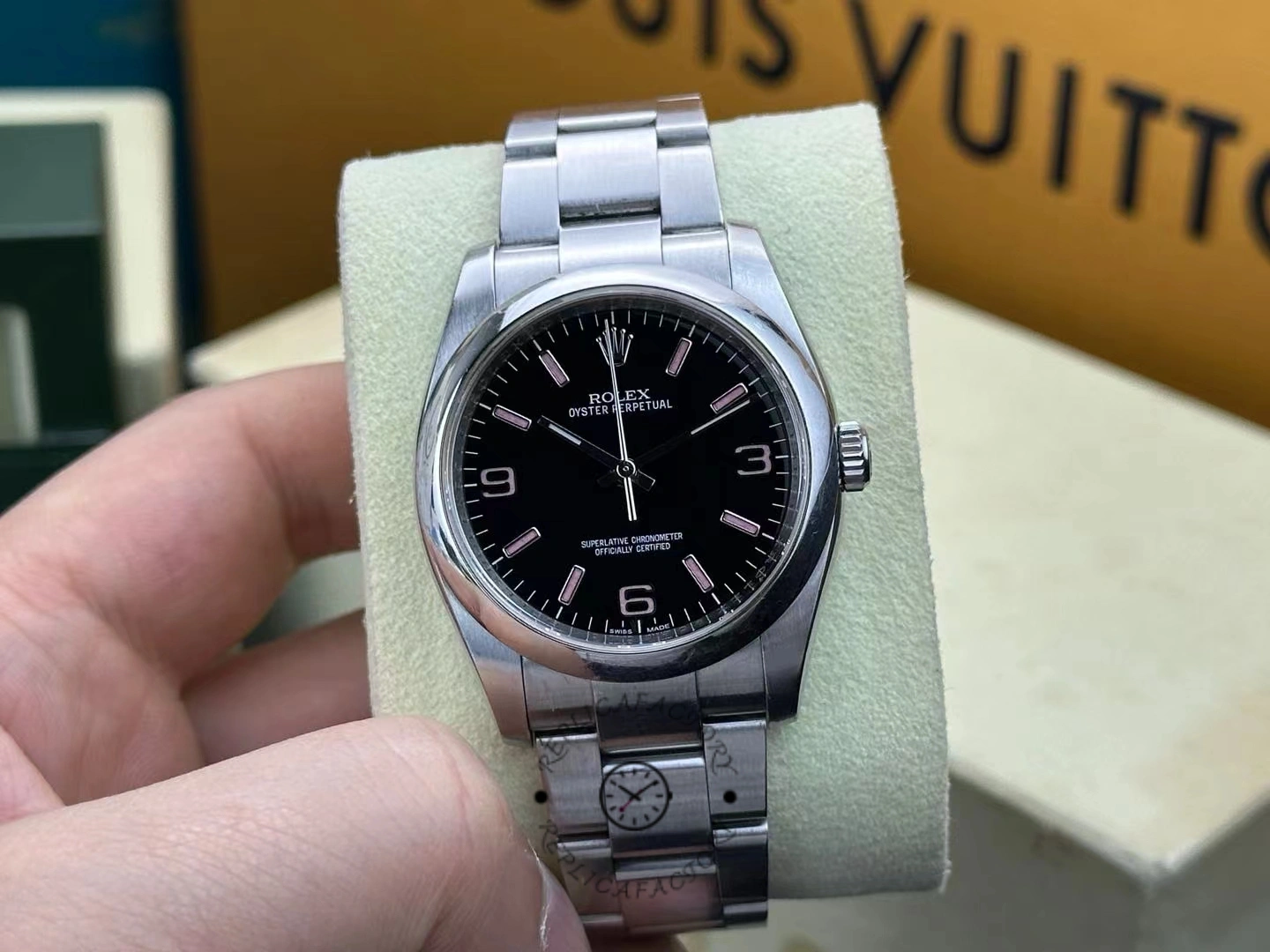 Replica Rolex Oyster Perpetual 116000 Front