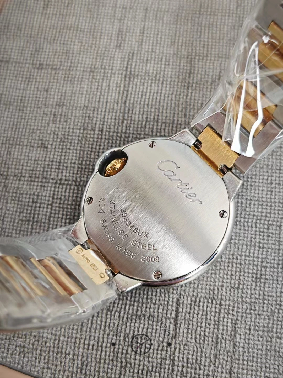 Replica Cartier Blue Balloon W69007Z3 Back