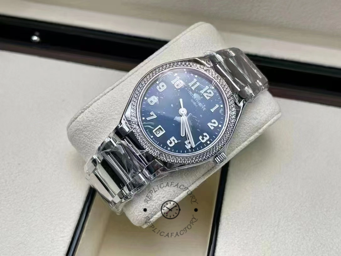 Patek Philippe Twenty~4 Automatic Steel & Blue Dial 7300 1200A 001 - Replica Factory