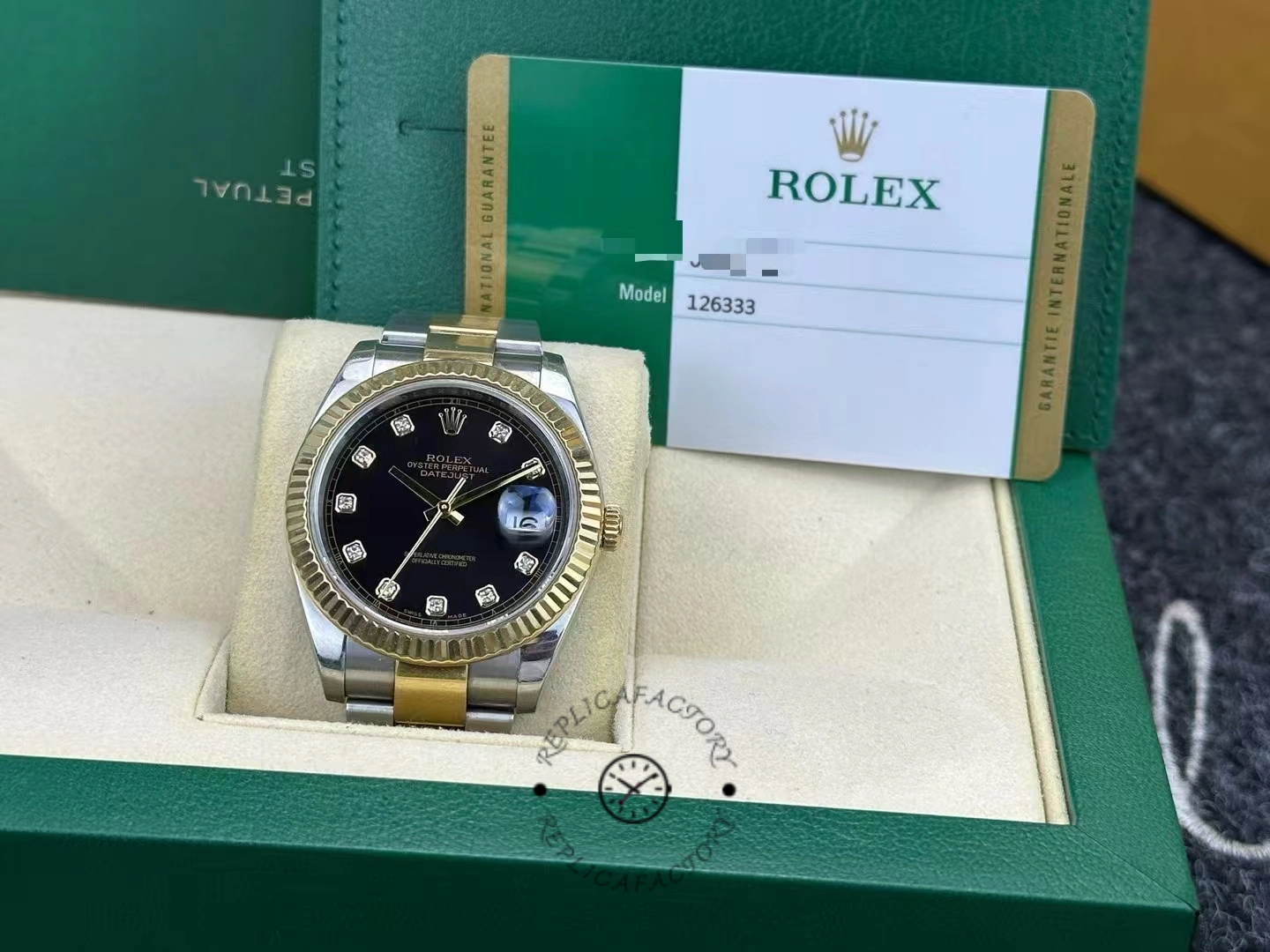 Replica Rolex 126333 0005 With box